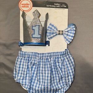 1 year old baby birthday set